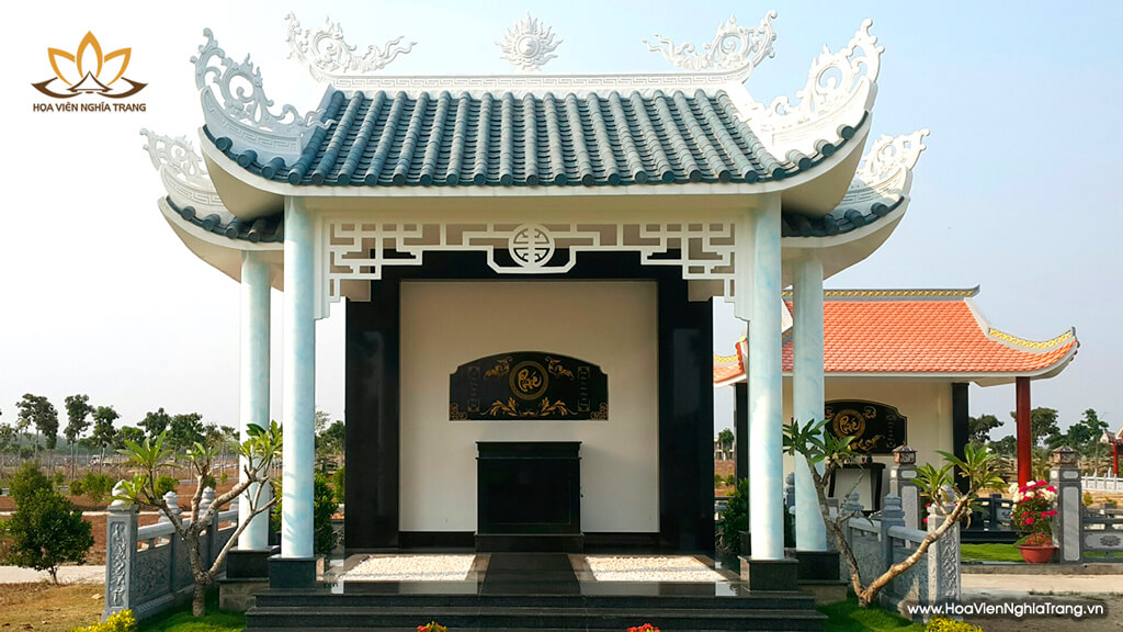 Hình mộ thực tế tại Công viên nghĩa trang Hoa Viên Bình An