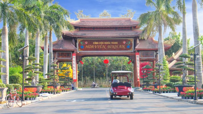 Một số hình thực tế tại dự án Hoa Viên Bình An
