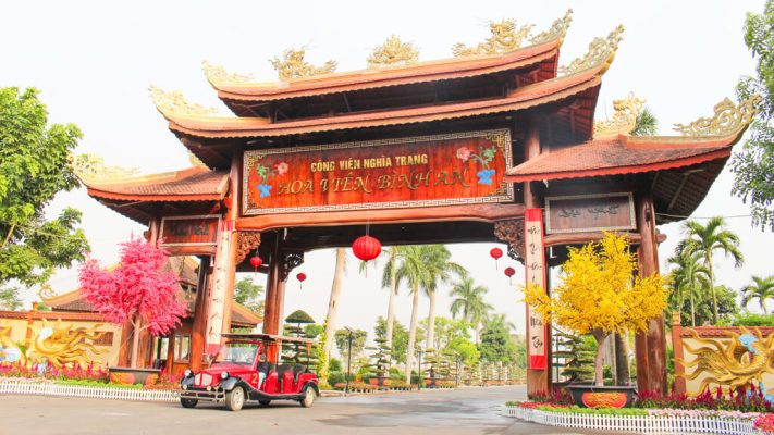 Một số hình thực tế tại dự án Hoa Viên Bình An