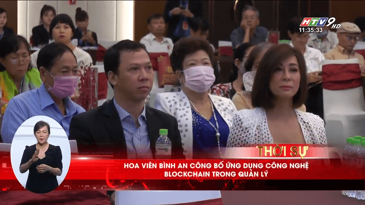 HTV9 - Hoa Viên Bình An Công Bố Ứng Dụng Công Nghệ Blockchain Trong Quản Lý